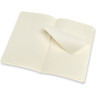 Блокнот MOLESKINE VOLANT LARGE, нелинованный, оранжевый/голубой QP723F16B24