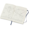 Еженедельник MOLESKINE CLASSIC SOFT WKNT POCKET (синий сапфир) DSB2012WN2