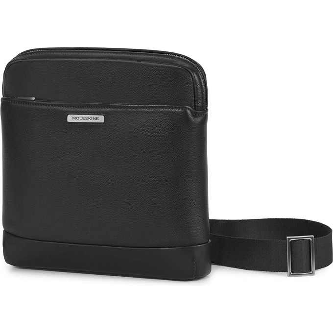 Сумка-кроссовер тонкая MOLESKINE CL Match, чёрная ET84CMCRVFBK