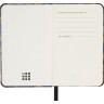 Блокнот MOLESKINE LIMITED EDITION PRESCIOUS & ETHICAL SILK XS 65х105 мм 160 стр. нелинованный, твердая обложка, синий LEPSILKMP012BLUE